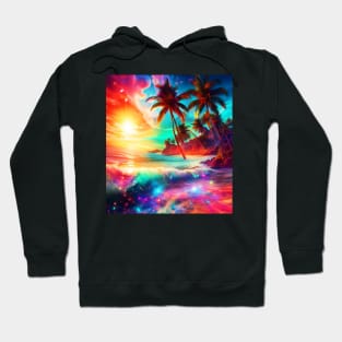 Tropical Island Paradise Hoodie